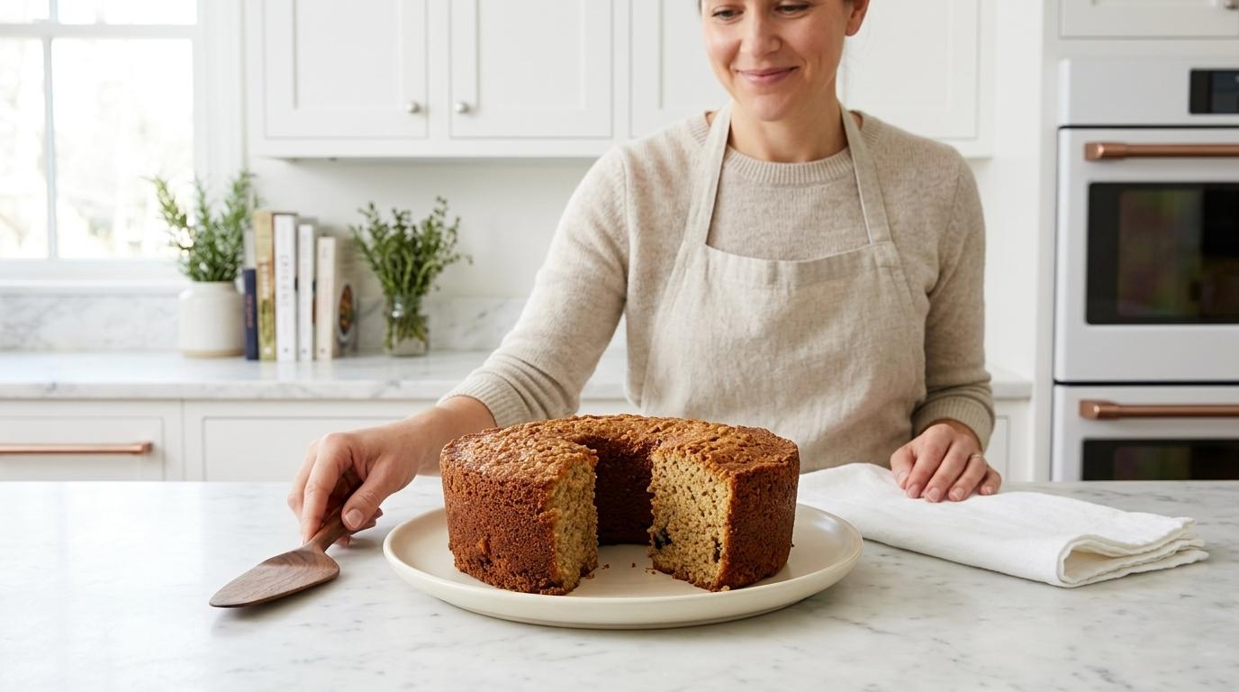Bolo de Banana com Aveia no liquidificador