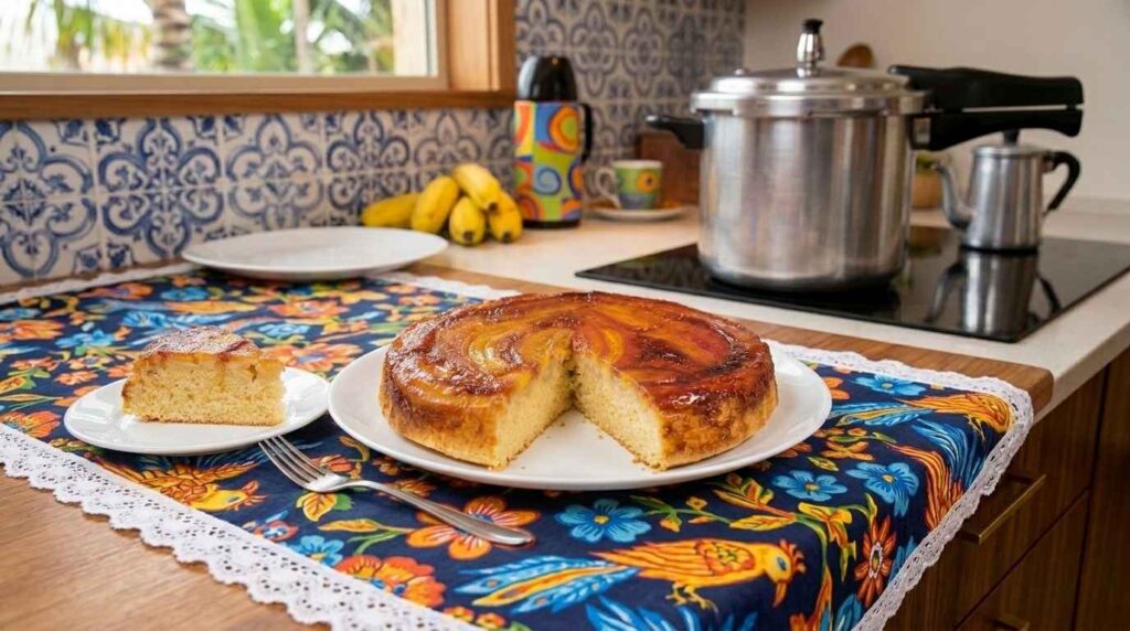 Torta de Banana Liquidificador